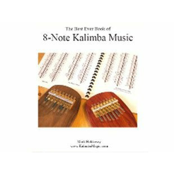 HUGH TRACEY knjuga The Best Ever Book of 8-Note Kalimba Music