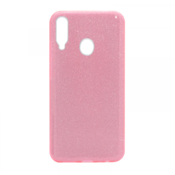 Maska Crystal Dust za Samsung A20s/A207F pink