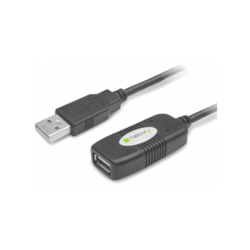 Techly Active Extension Cable USB 2.0 Hi-Speed 10m IUSB-REP10TY