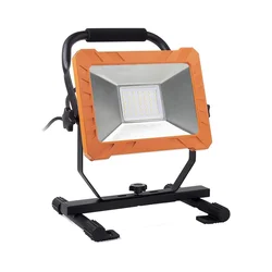LED reflektor 50 W/230 V, 6500 K, IP65 — narandžasta/crna