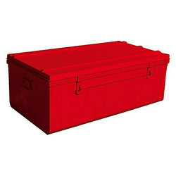 Transportna kutija (Duljina: 90 cm, Crvene boje)