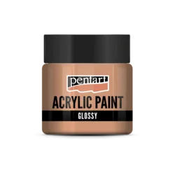 Svetleča akrilna barva Pentart 50 ml - lososova