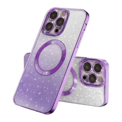 Maska za telefon Mag Case Electroplated za iPhone 16 Pro, Plava