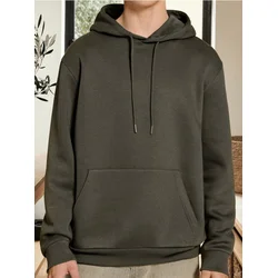 Sinsay - Basic hoodie - žuto zeleno
