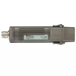MikroTik Metal 52 ac, 2.4/5GHz software selectable AP/Backbone/CPE with AC support, high TX power, N-male connector, Omni antenna included, CPU 720MHz, 64MB RAM, RouterOS L4 (RBMetalG-52SHPacn)