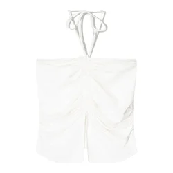Bershka Top bela