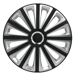 Set of wheel covers Trend RC DC Black Silver 15