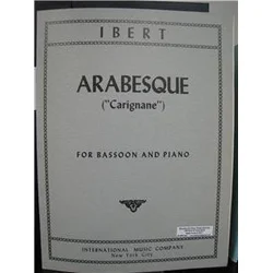 IBERT:ARABESQUE BASSOON