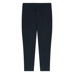 KnowledgeCotton Apparel Chino hlače Luca temno modra