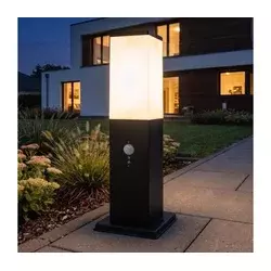 Brilagi - Spoljašnja lampa sa senzorom NOVA 1xE27/15W/230V 40 cm IP44 crna