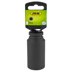 JBM Nasadni ključ 1/2, 34mm 12-ugaoni, Duboki, Kovani