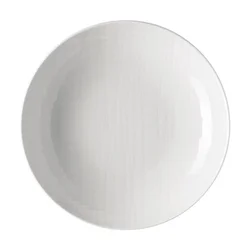 Globoka plošča Mreža Rosenthal Bela 19 cm