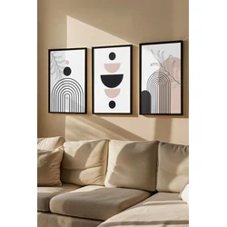 Wallity Uramljena slika Artvmodel42, 33x48 cm, 3 dela
