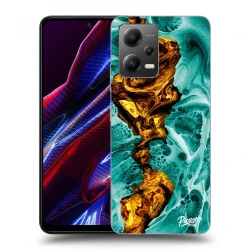 Silikonski prozorni ovitek za Xiaomi Poco X5 - Goldsky