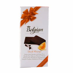 Belgian čokolada dark orange 100 g