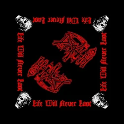 Šal DEATH - LIFE WILL NEVER LAST - RAZAMATAZ - B100