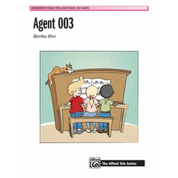 MIER:AGENT 003 ELEMENTARY PIANO TRIO ONE PIANO SIX HANDS