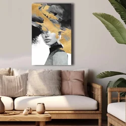 Wallity Dekorativna slika na platnu, 45x70cm, Šarena