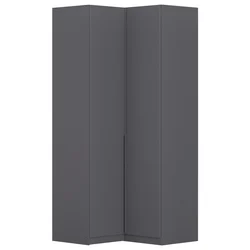 Rauch Möbel KOTNA omara ZA OBLAČILA, siva
