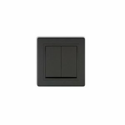 ALING CONEL 606 E1 serijska sklopka 10 A soft crna