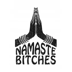 PLAKAT Joga za stanovanje 50x70 cm Namaste