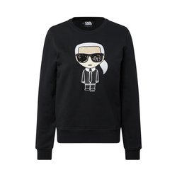 KARL LAGERFELD Ženski duks 210W1820-999, Crni