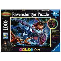 Ravensburger - Puzzle How To Train Your Dragon 100 XXL LEDs - 95-108 kosov