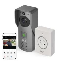 Bežični video zvono sa senzorom pokreta GoSmart 12V 3xAA IP44 Wi-Fi Tuya