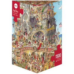 Heye puzzle 1500 pcs Triangle Heaven and Hell 29118