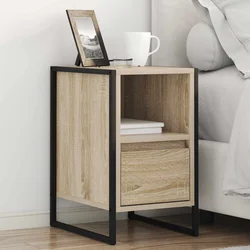 Noćni ormarić 2 pcs Sonoma 39,5 x 30 x 50 cm Konstruirano drvo