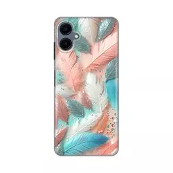 Maska za telefon Samsung A065F Galaxy A06 Pastel Feathers PRINT