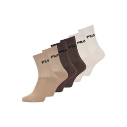 FILA Nogavice kamela / pesek / čokolada / črna