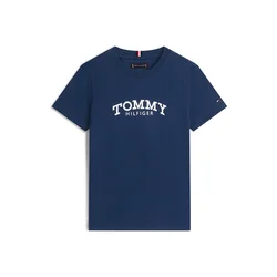 TOMMY HILFIGER Majica mornarska/rdeča/bela