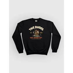 The Dudes Soup Drinking Sweater black