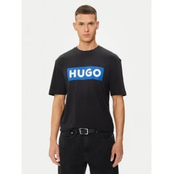 HUGO Majica Nico, črna