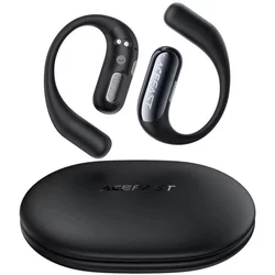 Ear-Hook športne brezžične bluetooth slušalke AceFast AceFit Air z najnovejšo BT različico 5.4 in NC tehnologijo - črne