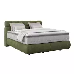 Boxspring Krevet Nobu 180/200 cm , tamnozelena