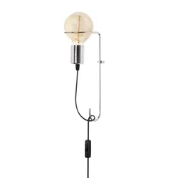 Opviq Pota 3663 Zidna lampa, Srebrna