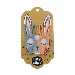 SNAILS šnalica za kosu Bunny Eyes Narandžasto-Siva