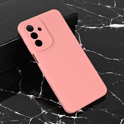 Maska za Samsung Galaxy A17 mat Teracell Giulietta tamno roze
