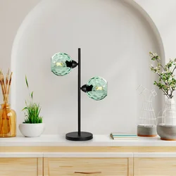 Opviq Stona lampa Benek-15-14555, 36x18x58 cm, IP20, Crna-zelena