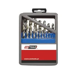 awtools Awtools komplet svedrov za kovino HSS-G, 19 kosov /1,0 - 10,0 mm/