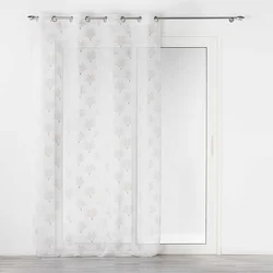 Zavesa Arcadie 140x240cm sa otvor. za garniš. bela D. d Interieur
