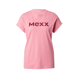 MEXX Ženska majica sa kratkim rukavima i logom svetloroze