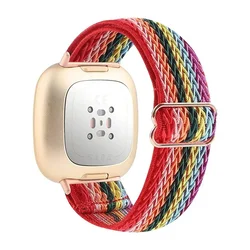 BStrap Pattern pašček za Xiaomi Amazfit GTS, red rainbow