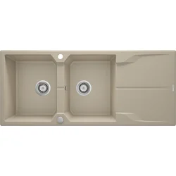 Deante Andante ZQN 7213 Sudopera, 2 korita, 21cm, Granitna, Boja Peska