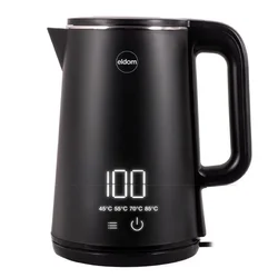 ELDOM C515C brezžični grelnik vode, 1.8L, 2000W, črn