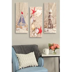 Set slika Wallity MDF0059, 3 dijela