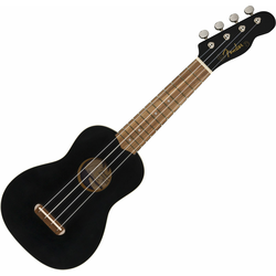 Fender Venice Soprano ukulele WN Black