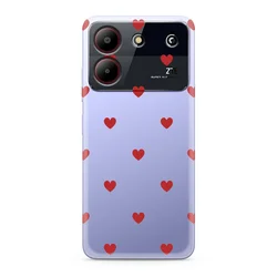 Futrola ULTRA TANKI PRINT CLEAR za ZTE Blade A54 SP013